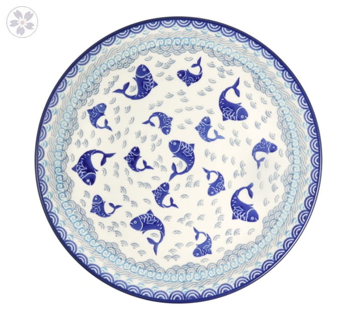 Talerz Ceramika Artystyczna Bolesławiec Ø 26,5 cm B12 dek2372X