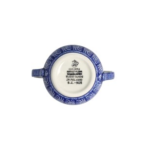 Cukiernica Ceramika Artystyczna Bolesławiec uszka V 0,2 L C035 dek1917X