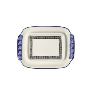 Maselnica Ceramika Artystyczna Bolesławiec kostka masła M295 dek1917X