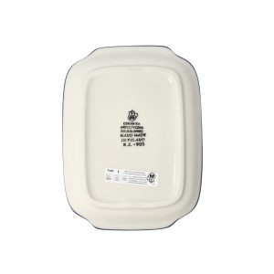 Maselnica Ceramika Artystyczna Bolesławiec kostka masła M295 dek1917X