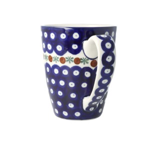 Kubek duży V 0,65 L Ceramika Artystyczna Bolesławiec D60 XL dek70X