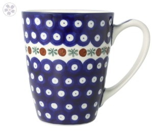 Kubek duży V 0,65 L Ceramika Artystyczna Bolesławiec D60 XL dek70X