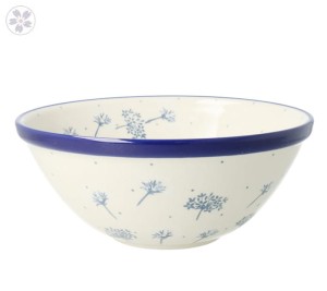 Miska do sałatek V 1 L Ceramika Artystyczna Bolesławiec M057 dek2812X