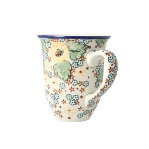 Kubek Latte V 0,45 L Ceramika Artystyczna Bolesławiec K826 dekU4742