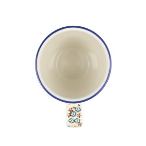 Kubek duży V 0,65 L Ceramika Artystyczna Bolesławiec D60 XL dekU4742