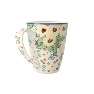 Kubek duży V 0,65 L Ceramika Artystyczna Bolesławiec D60 XL dekU4742