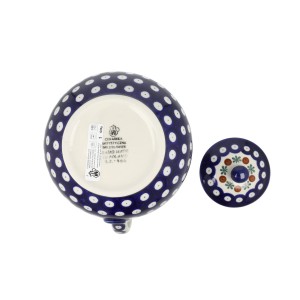 Imbryk V 1,0 L Ceramika Artystyczna Bolesławiec C118 dek70X