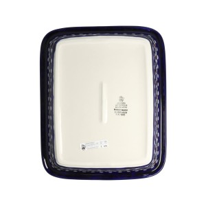 Półmisek zapiekanka Ceramika Artystyczna Bolesławiec 855 dek70X