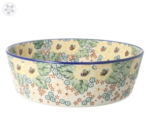 Miska na owoce V 2,0 L Ceramika Artystyczna Bolesławiec F32 dekU4742