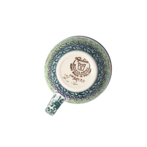 Filiżanka i spodek V 0,2 L Grzybki Galia Bolesławiec