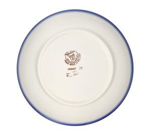 Talerz śniadaniowy ø 19,0 cm Grzybki Galia Bolesławiec