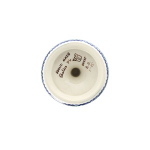 Kieliszek do piwa Pomarańczowe Kwiaty Galia Bolesławiec