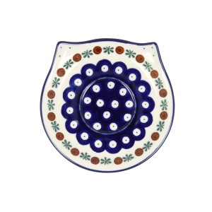 Filiżanka i spodek kotek V 0,25 L Ceramika Artystyczna Bolesławiec H16 dek70X