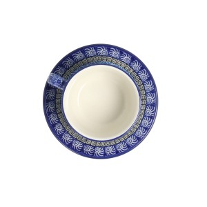 Filiżanka i spodek do kawy V 0,2 L Ceramika Artystyczna Bolesławiec F768K dek1917X