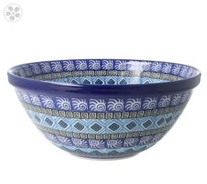 Miska do sałatek V 1 L Ceramika Artystyczna Bolesławiec M057 dek1917X