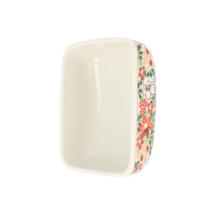 Maselnica Ceramika Artystyczna Bolesławiec kostka masła M295 dekU5004