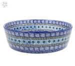 Bowl V 2 L F32dek1917X Bolesławiec Pottery