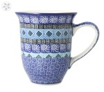 Mug V 0,45 L K826dek1917X Bolesławiec Pottery