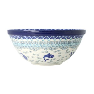 Miska do sałatek V 1 L Ceramika Artystyczna Bolesławiec M057 dek2372X