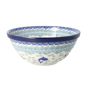 Miska do sałatek V 1 L Ceramika Artystyczna Bolesławiec M057 dek2372X