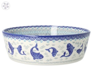 Miska na owoce V 2,0 L Ceramika Artystyczna Bolesławiec F32 dek2372X