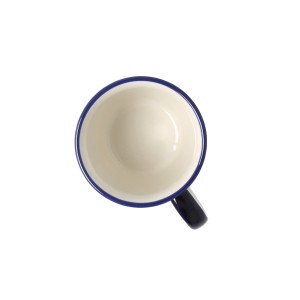 Kubek klasyczny Ceramika Bolesławiec h 9,7 cm V 0,35 L GU1105 DEK1396A Rower