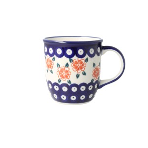 Kubek klasyczny Ceramika Bolesławiec h 9,7 cm V 0,35 L GU1105 DEK1397A Orzełek