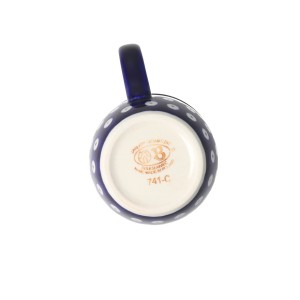 Kubek klasyczny Ceramika Bolesławiec h 9,7 cm V 0,35 L GU1105 DEK1397A Orzełek