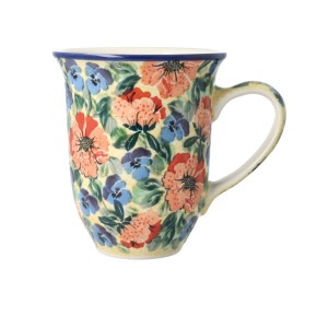 Kubek Latte V 0,45 L Ceramika Artystyczna Bolesławiec K826 dekU4704