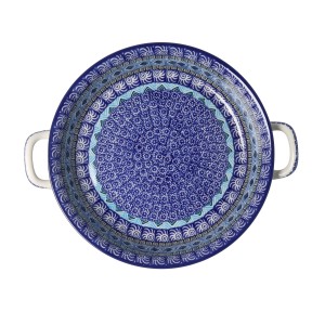 Rondel Ø 23 cm Ceramika Artystyczna Bolesławiec C39 dek1917X