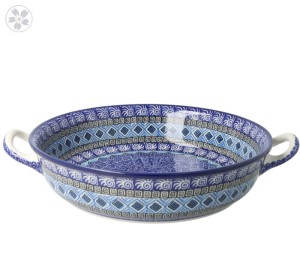 Rondel Ø 23 cm Ceramika Artystyczna Bolesławiec C39 dek1917X