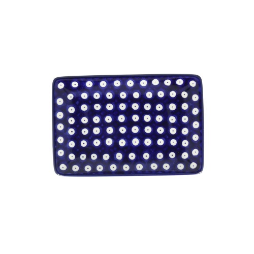 Tacka Ceramika Artystyczna Bolesławiec sushi 18x12 h2,5cm C27 dek70AX