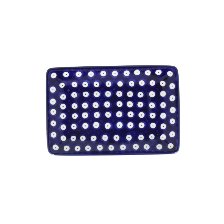 Tacka Ceramika Artystyczna Bolesławiec sushi 18x12 h2,5cm C27 dek70AX