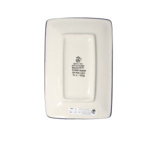 Tacka Ceramika Artystyczna Bolesławiec sushi 18x12 h2,5cm C27 dek70AX