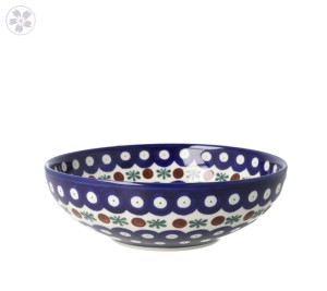 Miska Ø 17 cm Ceramika Artystyczna Bolesławiec B90 dek70X