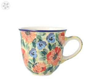 Filiżanka V 0,3 L Ceramika Artystyczna Bolesławiec F824 dekU4704