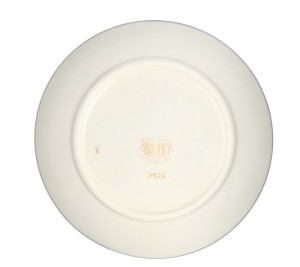 Talerz śniadaniowy ø 19,5 cm Ceramika Bolesławiec GU814 DEK1408A Syrenka