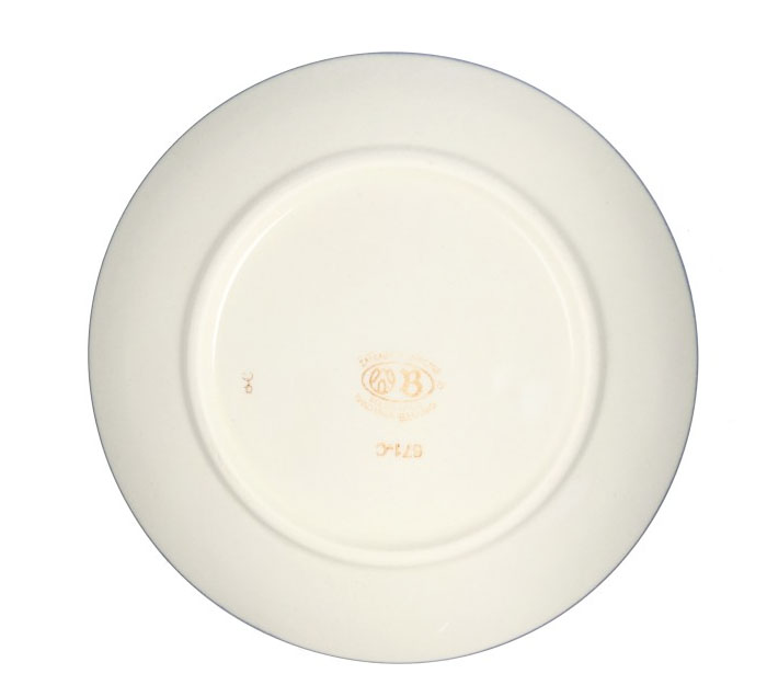 Talerz śniadaniowy ø 19,5 cm Ceramika Bolesławiec GU814 DEK1408A Syrenka