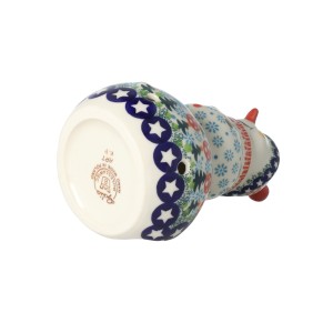 Lampion bałwan w szaliku Kokarda Galia