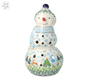 Lampion bałwan w szaliku Górka Galia