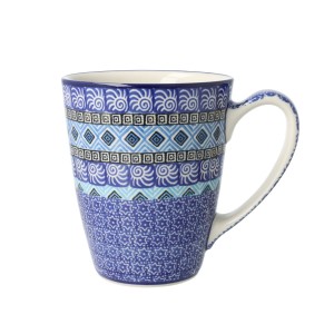 Kubek duży V 0,65 L Ceramika Artystyczna Bolesławiec D60 XL dek1917X