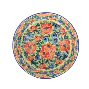 Miska na owoce V 2,0 L Ceramika Artystyczna Bolesławiec F32 dekU4704