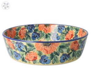 Miska Ø 19,8 cm Ceramika Artystyczna Bolesławiec F20 dekU4704