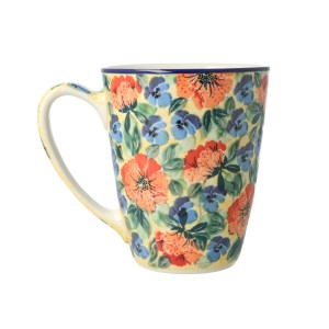 Kubek duży V 0,65 L Ceramika Artystyczna Bolesławiec D60 XL dekU4704