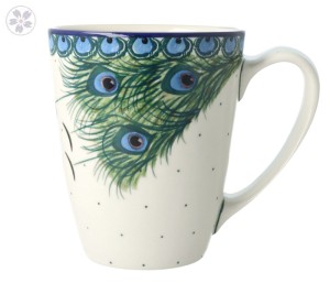 Kubek duży V 0,65 L Ceramika Artystyczna Bolesławiec D60 XL dek2127X