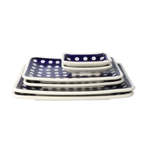 Zestaw do sushi maxi Ceramika Bolesławiec DEK42