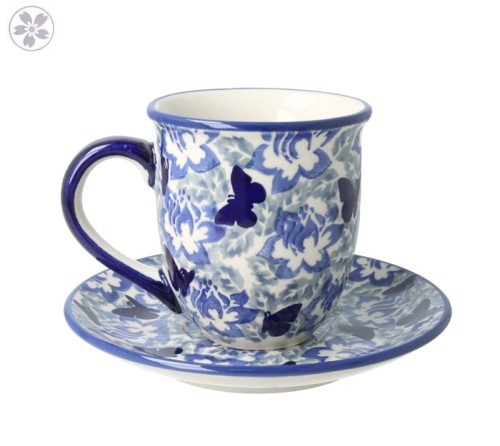 Filiżanka i spodek cappuccino V 0,22 L F104 AS56 Manufaktura w Bolesławcu