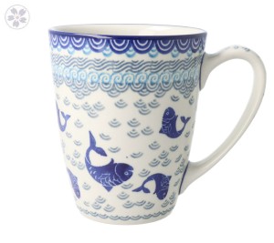 Kubek duży V 0,65 L Ceramika Artystyczna Bolesławiec D60 XL dek2372X