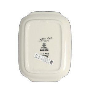 Maselnica Ceramika Artystyczna Bolesławiec kostka masła M295 dekU4742