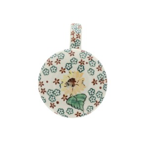 Kubek do ziół z sitkiem V 0,4 L Ceramika Artystyczna Bolesławiec C47 dekU4742